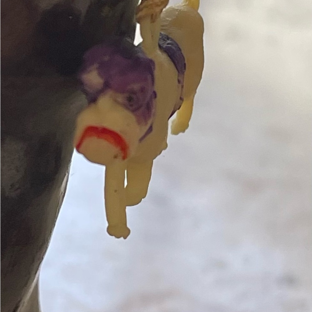 1930’s Japanese hand painted celluloid English Bulldog charm〰️ - Picture 4 of 6